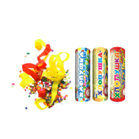 Набор ( 3конф.+3серп.) Набор хлопушек купить в Старице | starica.salutsklad.ru