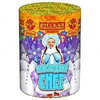 Новогодний снег Батарея салютов купить в Старице | starica.salutsklad.ru
