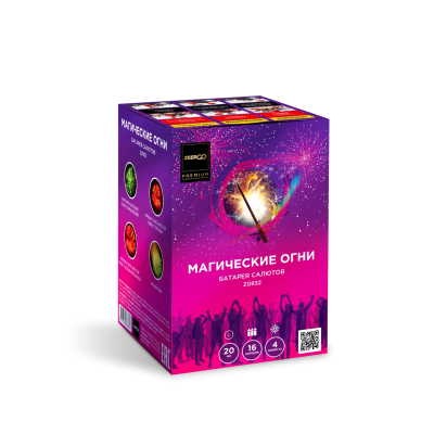 Магические огни Батарея салютов купить в Старице | starica.salutsklad.ru