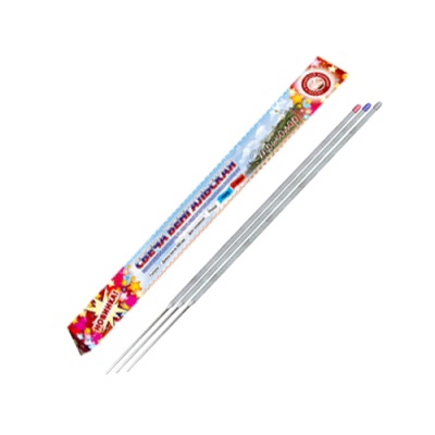 Триколор 300 мм. Бенгальские огни цветные купить в Старице | starica.salutsklad.ru