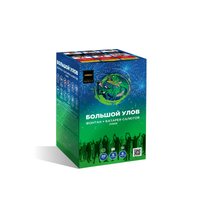Большой улов Фонтан фейерверк купить в Старице | starica.salutsklad.ru