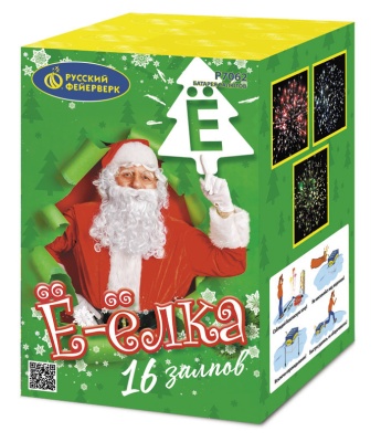 Ё-Ёлка Батарея салютов купить в Старице | starica.salutsklad.ru