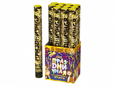 Праздничная 50 Пневматическая хлопушка купить в Старице | starica.salutsklad.ru