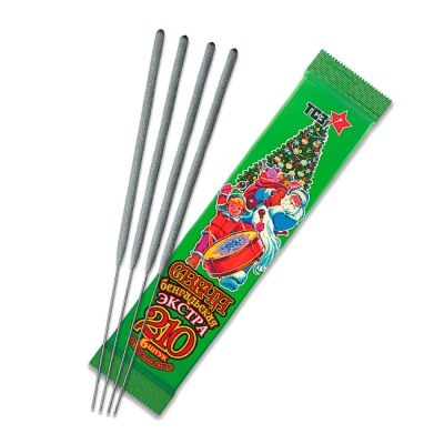 210 мм. Экстра Бенгальские огни купить в Старице | starica.salutsklad.ru